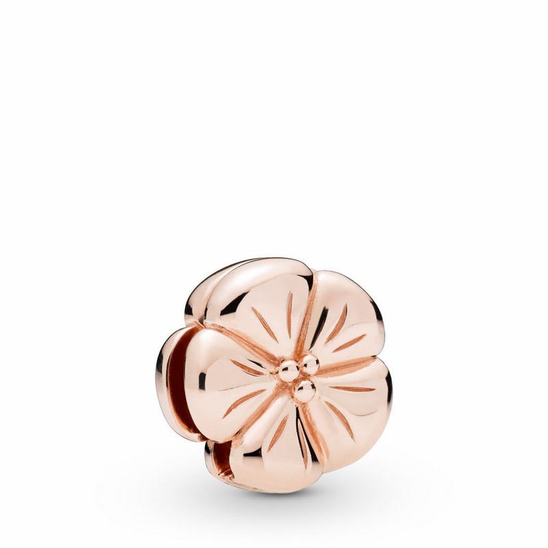 Pandora Rose™ Reflexions™ Classic Flower Clip Charm Egypt RI4382015